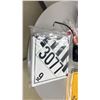 Image 4 : ASSORTED SAFETY SIGNS, BACK UP LIGHT & OVERLOAD LIGHT, FREIGHT PLAQUES