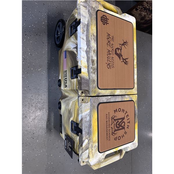 Wyldgear 65 QT Cooler with MFF Logo