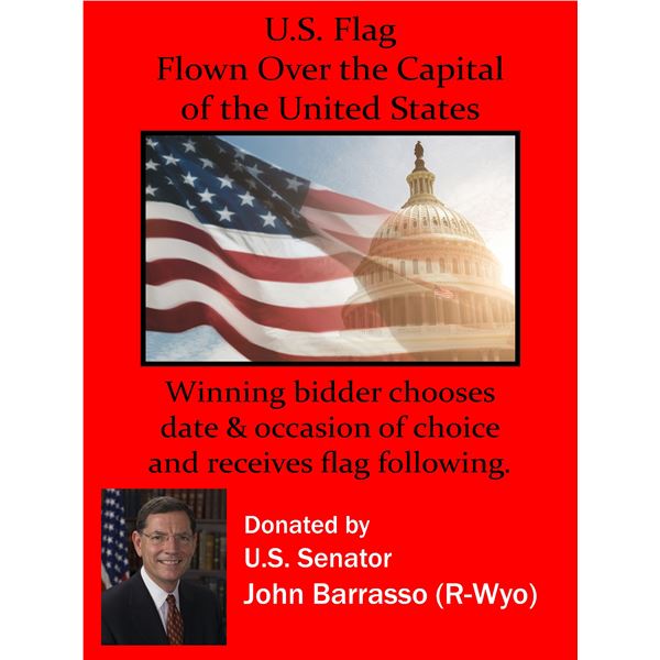 Flag Flown Over the U.S. Captial