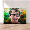 Image 1 : "Squints" Canvas Wall Art
