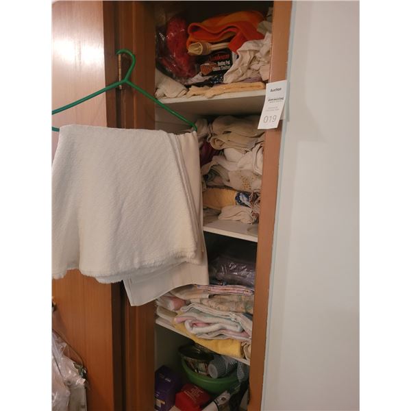 Linens, Hygiene Supplies A