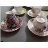Image 8 : Bone China Tea Cups A