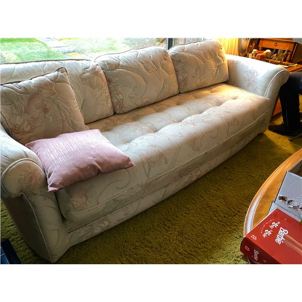 Cream colored couch C