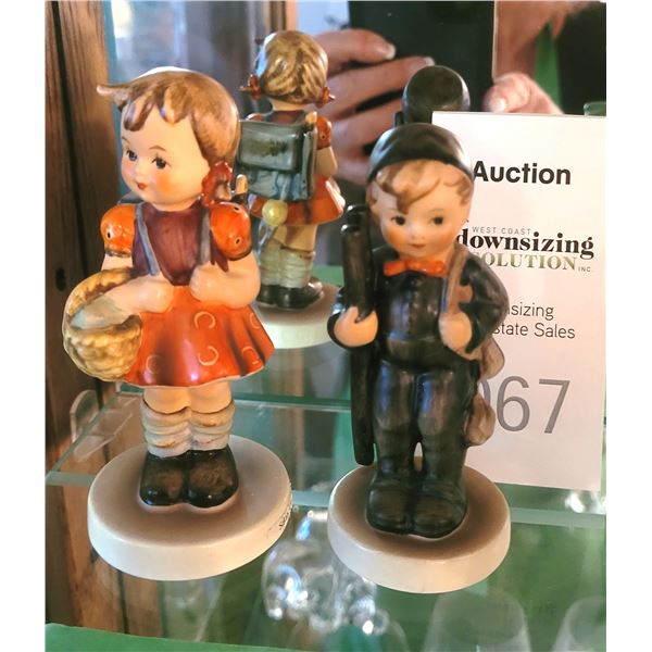 Hummel School girl and Boy A