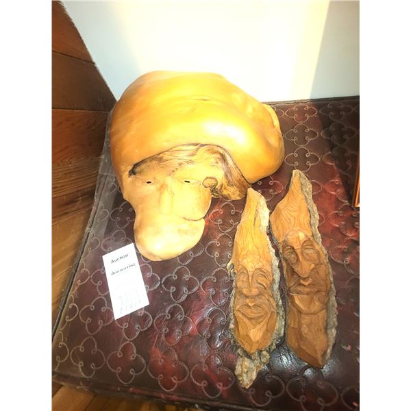 Burl Carvings A