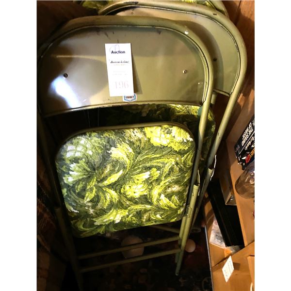 Vintage Folding Chairs A