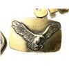 Image 11 : belt buckles, vintage badges A