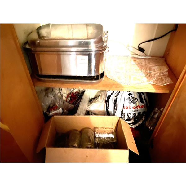 Roaster, Canning Jars A