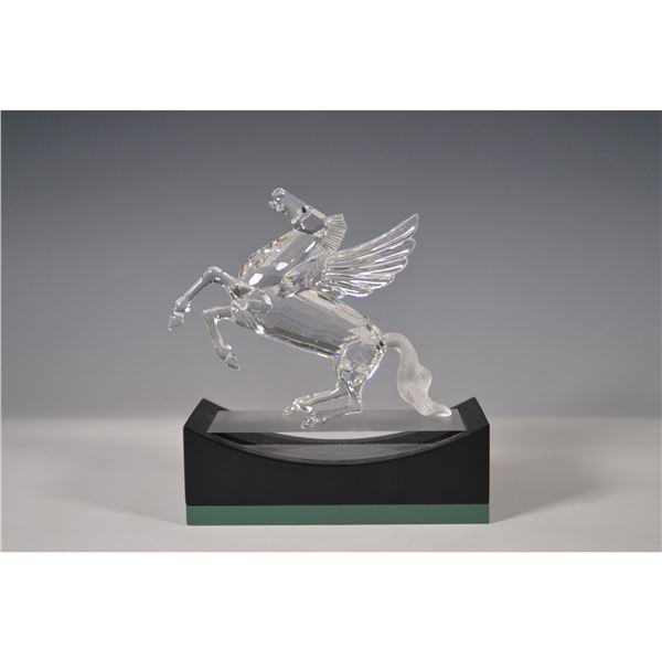 2pc Swarovski 1998 AE Fabulous Creatures Pegasus Figurine + Base