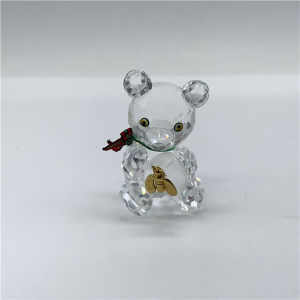 Swarovski Crystal Figurine, Kris Bear with Honey Pot