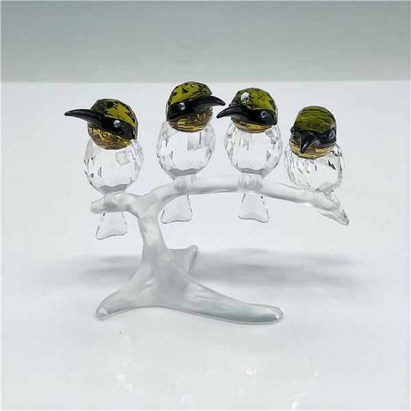 Swarovski Crystal Figurine, Bee-Eaters with Original Box