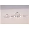 Image 2 : 2pc Swarovski Crystal Figurines, Mini & Small Blowfish 013960 & 012724