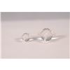 Image 3 : 2pc Swarovski Crystal Figurines, Mini & Small Blowfish 013960 & 012724