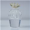 Image 1 : Swarovski Crystal Figurine, Cactus Flowering with Box
