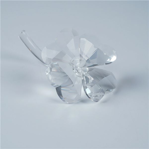 Swarovski Crystal Figurine, Four Leaf Clover