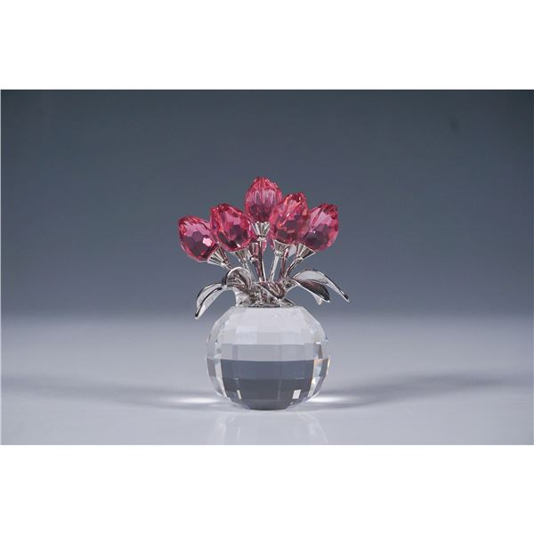 Swarovski Crystal Memories, Tulip Rose