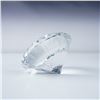 Image 3 : Swarovski Crystal Paperweight, Chaton Swirled, Boxed
