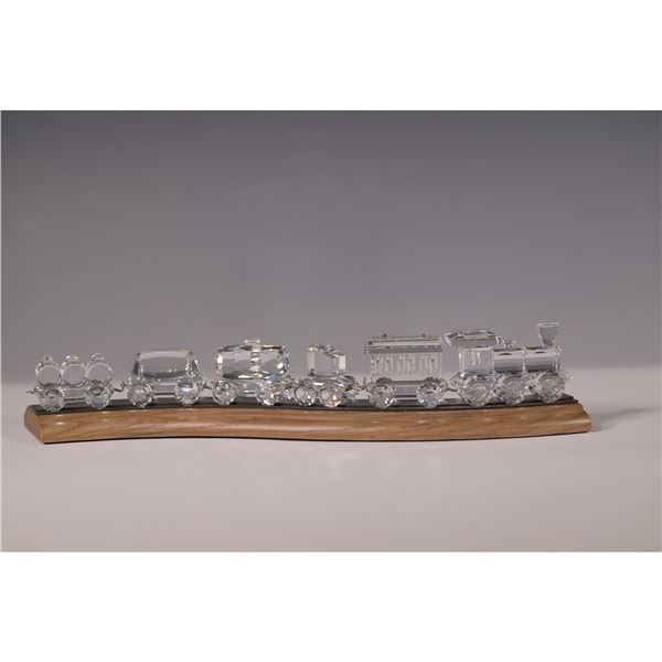 6pc Swarovski Crystal Figurines, Train Set Including Locomotive 015145