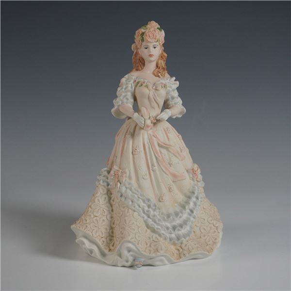 Coalport Porcelain Age of Elegance Figurine, Easter Bonnet