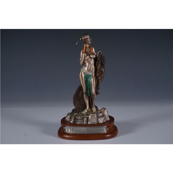 Chilmark Pewter Figurine Kiowa Princess