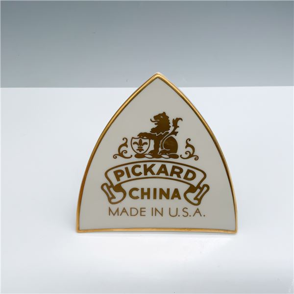 Pickard China Gold-Trimmed Display Plaque