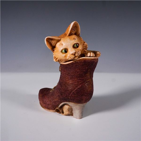 Harmony Kingdom Box Figurine, White Heather