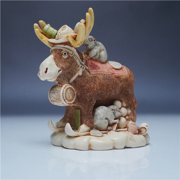 Harmony Kingdom Limited Edition Beer Nuts Box Figurine