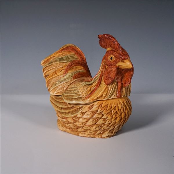 Harmony Kingdom Rooster Box Figurine