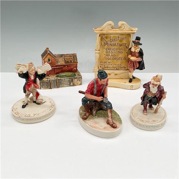 5pc Sebastian Miniatures Figurines Collections
