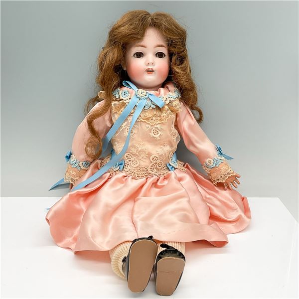 Antique Bruno Schmidt Bisque Doll