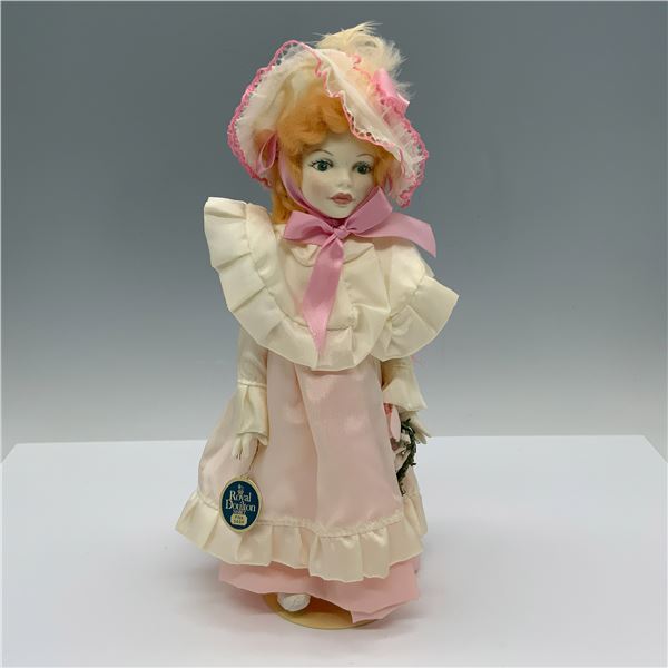 Royal Doulton Porcelain Doll, Nisbet Pink Sash