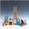 Image 1 : 7pc Vintage Handmade Toy Collection
