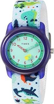 NEW TIMEX TIME MACHINE 29MM KIDS DINOSAUR WATCH