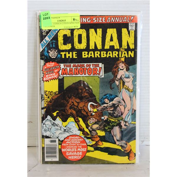 MARVEL COMICS CONAN KING SIZE #4 (TOWER