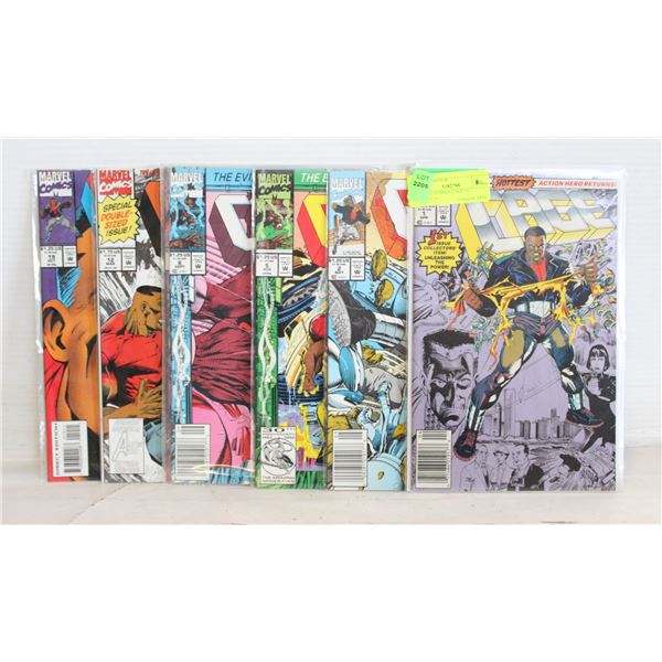 MARVEL COMICS CAGE #1, 2,5.6.8.12.19