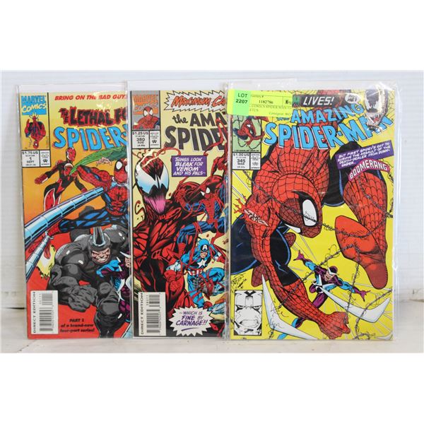MARVEL COMICS SPIDER MAN #345 (KEY CLETUS