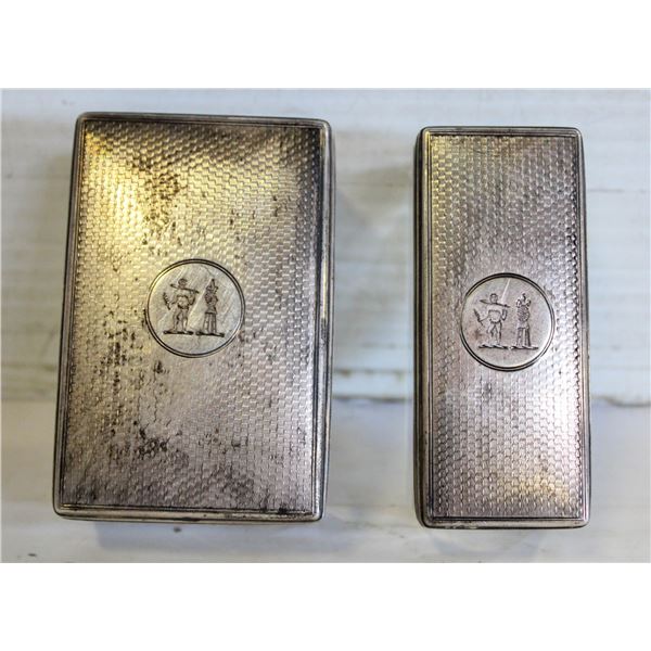 STERLING SILVER MARKER - LOT OF 2