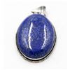 Image 1 : #103-NATURAL LAPIZ LAZULI PENDANT