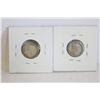 Image 2 : 2-SILVER $0.10 COINS: 1909 & 1910
