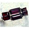 Image 1 : BZ2074-109D SILVER GARNET 3.5CT 3.85G  RING