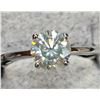Image 1 : BZ2074-112D SILVER MOISSANITE 1.08CT 1.8G RING
