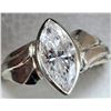 Image 1 : BZ2074-137D SILVER 5.16G CZ RING