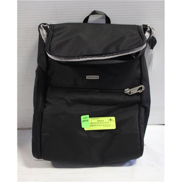 NEW TRAVELON ANTI-THEFT CROSSBODY PURSE WITH RFID