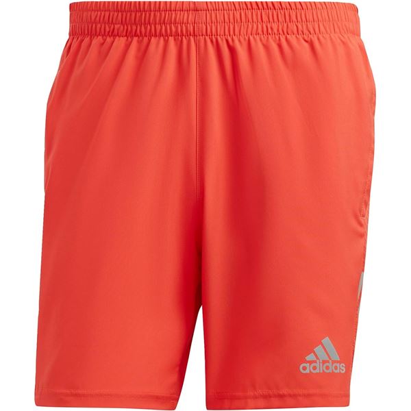 NEW ADIDAS MENS SHORTS OWN THE RUN CORAL FUSION