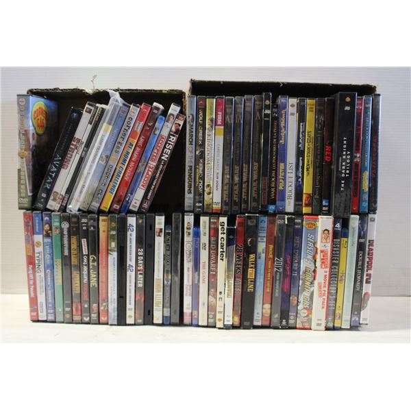 LOT OF DVDS