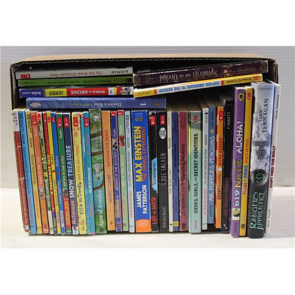 OVER 35 KIDS/TWEEN NOVELS