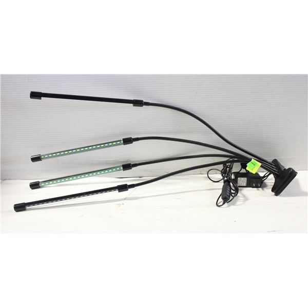 4 ARM LED CLIP ON LIGHTING