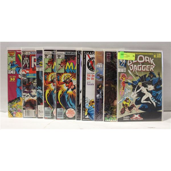 LOT OF 11 COMICS
