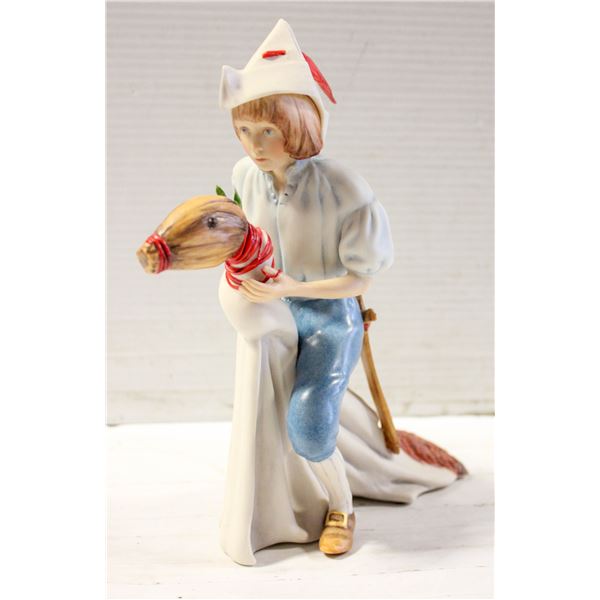 CYBIS "YANKY DOODLE DANDY BOY" PORCELAIN FIGURE 9"