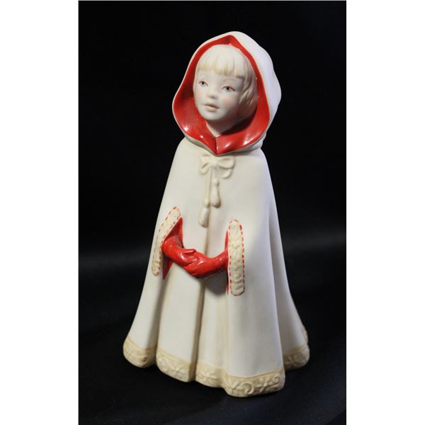 CYBIS "LITTLE RED RIDING HOOD" PORCELAIN FIGURE